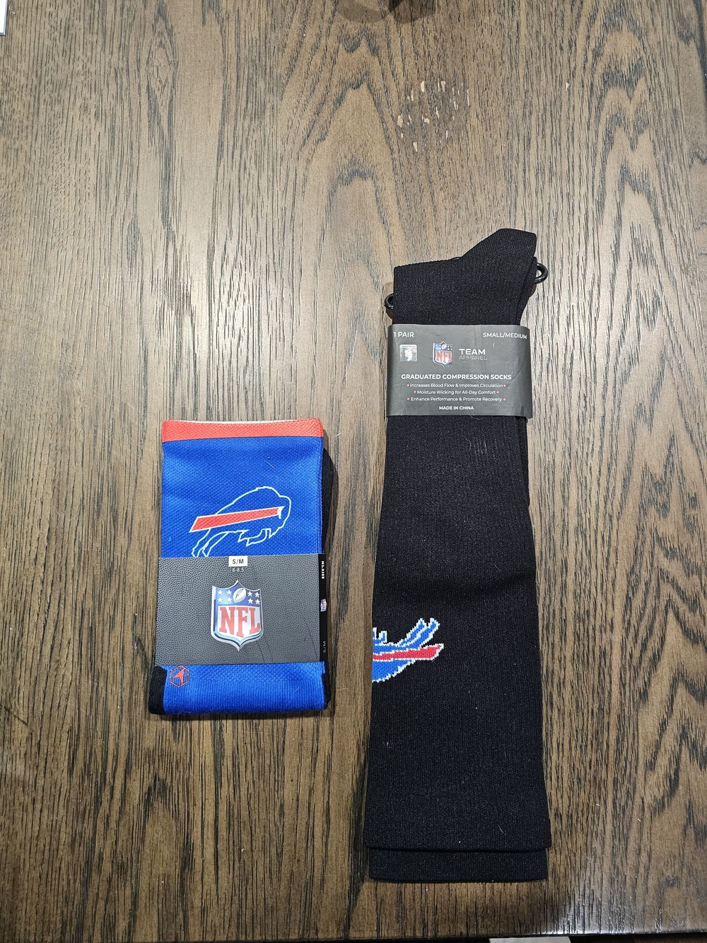 Buffalo Bills NFL Crew Socks Size S/M